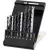 Irwin 9-piece Metal, Concrete, and Wood Drill Bit Set