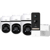 TP-Link Tapo C500 3er-Pack + Smart Battery Video Doorbell D230S1