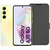 Samsung Galaxy A55 128GB Yellow 5G + BlueBuilt Back Cover Black