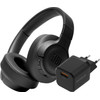 JBL Tune 760NC Schwarz + BlueBuilt Quick-Charge-Ladegerät mit USB-A-Port 18 W Schwarz