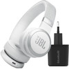 JBL Live 670NC Weiß + BlueBuilt Quick-Charge-Ladegerät mit USB