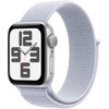 Apple Watch SE 2024 40mm Silver Sport Watch Strap