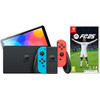 Nintendo Switch OLED Blau/Rot + EA Sports FC 25