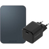 BlueBuilt Wireless Powerbank mit MagSafe-Magnet 5.000 mAh + Ladegerät 30 W Schwarz