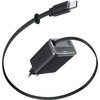 Anker Nano Ladegerät mit USB-C-Anschluss und Kabel 35 W Schwarz
