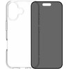 BlueBuilt Protective Backcover iPhone 17 Transparent + BlueBuilt iPhone 17 Displayschutz mit Blickschutzfilter