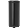 Brabantia NewIcon Treteimer 30 Liter Matt Black