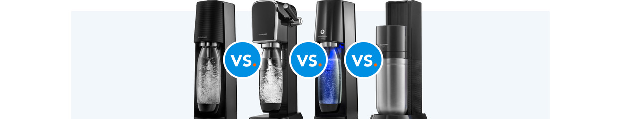 The differences between the SodaStream ART, TERRA, and DUO | Coolblue ...