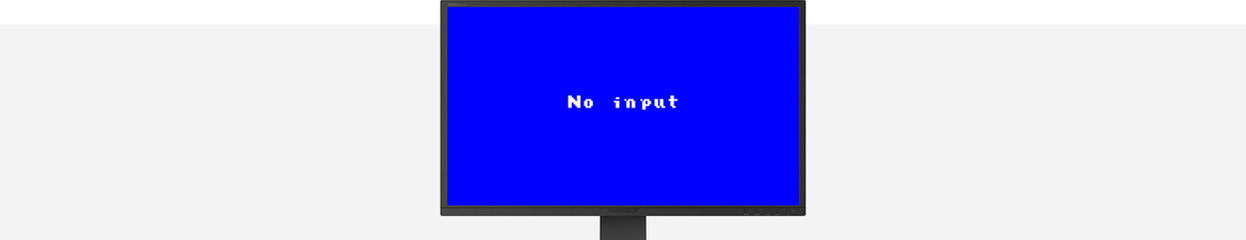 How do I solve the 'no input' message from my monitor? | Coolblue ...