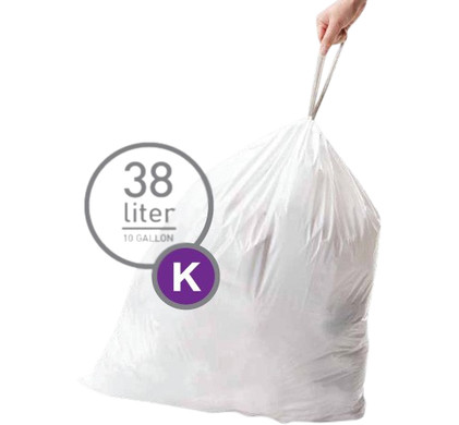 Simplehuman Trash Bags Code K - 38L (60 units) - Coolblue - Before 23:59,  delivered tomorrow