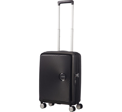 American Tourister Soundbox Expandable Spinner 55cm Bass Black Coolblue Before 13 00 delivered tomorrow