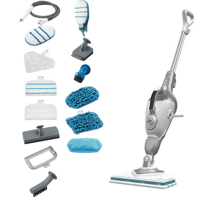BLACK+DECKER 1600W Steam Mop 15 Accessories  Coolblue - Before 13:00,  delivered tomorrow