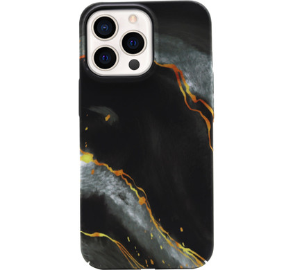 Bluebuilt Black Marble Hard Case Apple Iphone 13 Pro Max Back Cover Coolblue Before 13 00 Delivered Tomorrow
