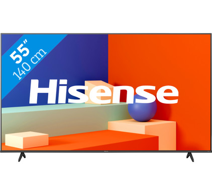 TV 55 Hisense 55A6K  4K, Smart TV VIDAA, HDR10+, Dolby Vision