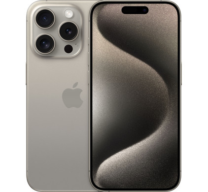 Apple iPhone | 128GB Handys | Coolblue 15 Natur Pro Titan