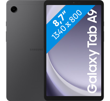 Samsung Galaxy Tab A9 8.7 inches 64GB WiFi + 4G Gray | Coolblue 