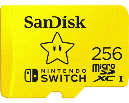 SanDisk MicroSDXC Extreme Gaming 256 GB (Nintendo licensed)