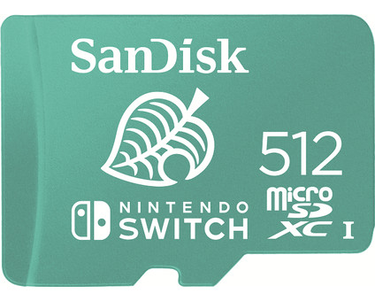 Sandisk MicroSDXC Extreme Gaming 512GB Nintendo Licensed