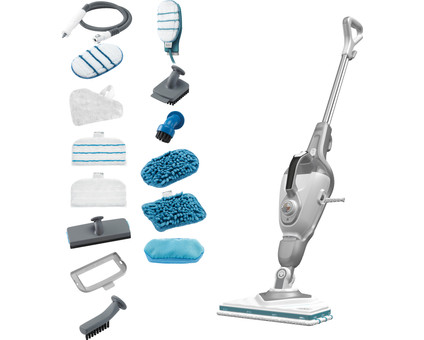 BLACK+DECKER 1600W Steam-mop 15 Zubehör