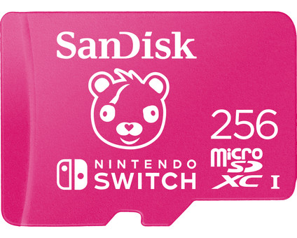 SanDisk microSDXC Extreme Gaming 256GB Fortnite (Nintendo licensed)