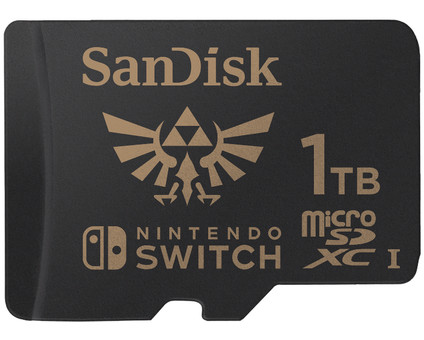 SanDisk microSDXC Extreme Gaming 1TB Zelda (Nintendo licensed)