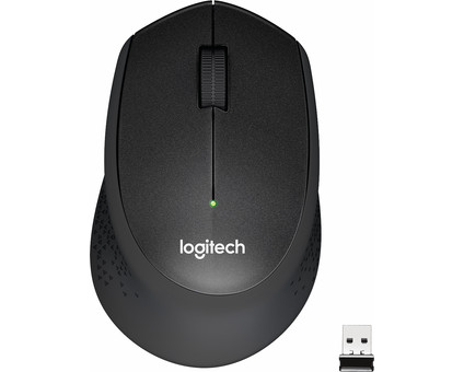 Logitech M330 Silent Wireless Mouse Black