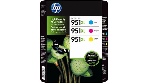 Ricambi Stampante HP 951XL 5 Cartucce Inchiostro HP 950XL 951XL Compatibili - Per OfficeJet Pro 8100, 8600, 276dw, Ecc. Kit 5 Colori Stampante HP