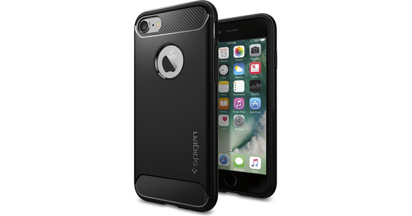 Spigen Rugged Armor Apple iPhone 7/8 Schwarz