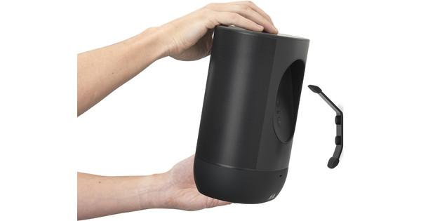 Wandhalterung Für Sonos Move (gerade, Schwarz) – Sicherer Halt Für Deinen Bluetooth-Lautsprecher