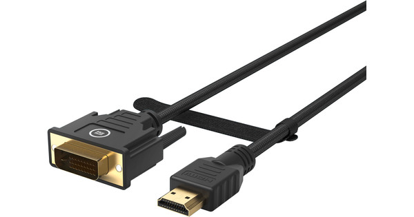 BlueBuilt HDMI to DVI-D Link Cable Black | Coolblue - Before 13:00, delivered