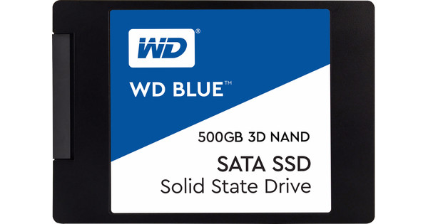 WD Blue 3D NAND, 2,5 Zoll, 500 GB