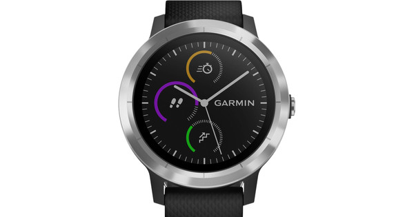 Garmin Vivoactive 3 Schwarz/Silber | Coolblue - Vor 12:00, morgen da