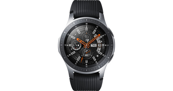 Samsung Galaxy Watch 46 mm morgen 13:00, - | Silber da Coolblue Vor