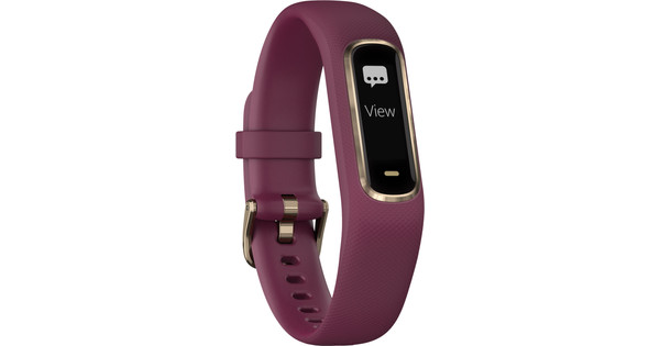 Garmin Vivosmart 4 Wine red Rosegold S M Coolblue Before 13 00 delivered tomorrow