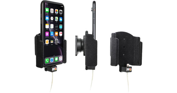 Brodit Padded Apple iPhone Xr / iPhone 11 Auto-Handyhalterung ohne  USB-Kabel