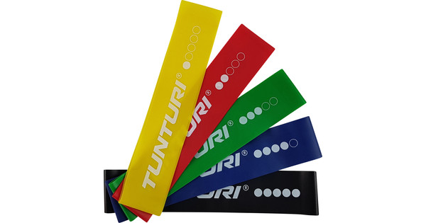 Tunturi Mini Resistance Band Set 5pieces