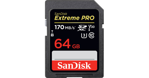 SanDisk SDXC Extreme Pro 64GB 170MB/s