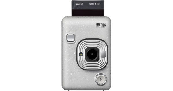 Fujifilm Instax Mini LiPlay Stone White | Coolblue - Vor 13:00 