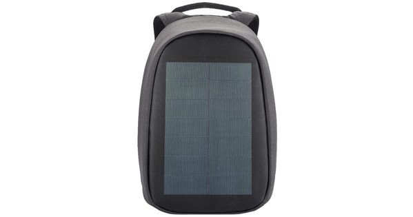 XD Design Bobby Tech Solar Anti Diebstahl 15 Zoll Schwarz 18L Rucksacke Coolblue