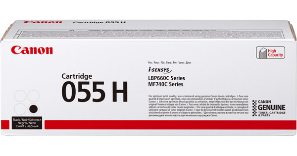 Canon 055 H Toner Cartridge Black (High Capacity)