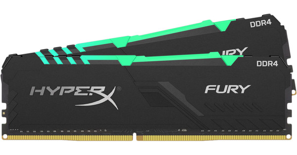 Kingston HyperX Fury RGB 16GB DDR4 DIMM 2.666 MHz CL16 2x8 GB