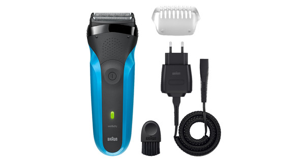 Braun Series 3 Cordless Shaver - Blue - 310S