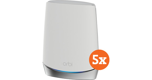 Netgear Orbi RBK753 Mesh Wi-Fi 6 (5er-Pack)