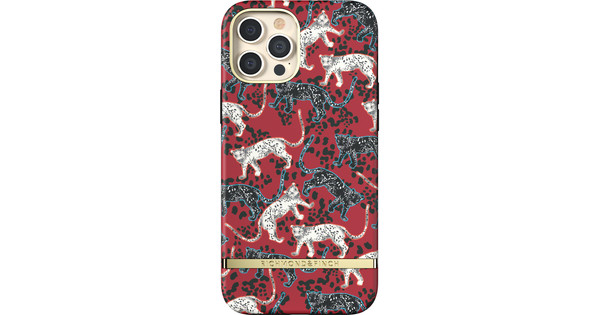 Richmond & Finch Samba Red Leopard Apple iPhone 12 Pro Max Back Cover