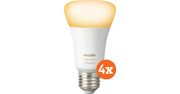 Philips Hue White Ambiance E27 Bluetooth 4er-Pack