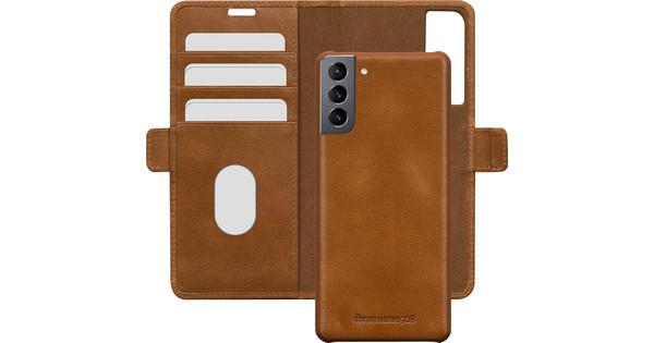 DBramante1928 Lynge Samsung Galaxy S21 Plus 2-in-1 Cover Leather Brown