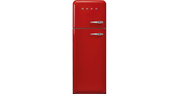 Red Free standing refrigerator FAB30RRD5 Smeg