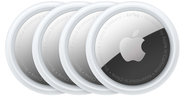 Apple AirTag 4-pack | Coolblue - Before 13:00, delivered tomorrow