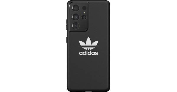 Adidas Samsung Galaxy S21 Ultra Back Cover Leather Black