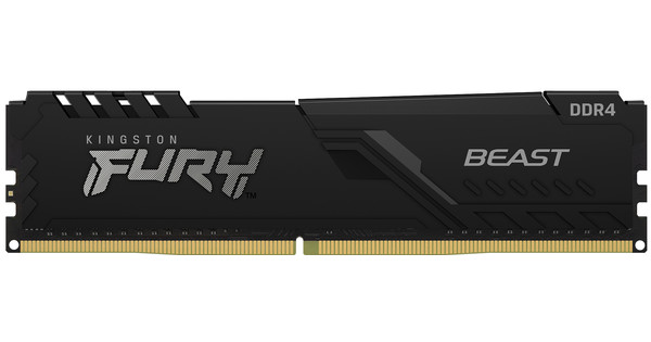 Kingston FURY Beast DDR4 DIMM Memory 2666MHz 8GB (1x 8GB)